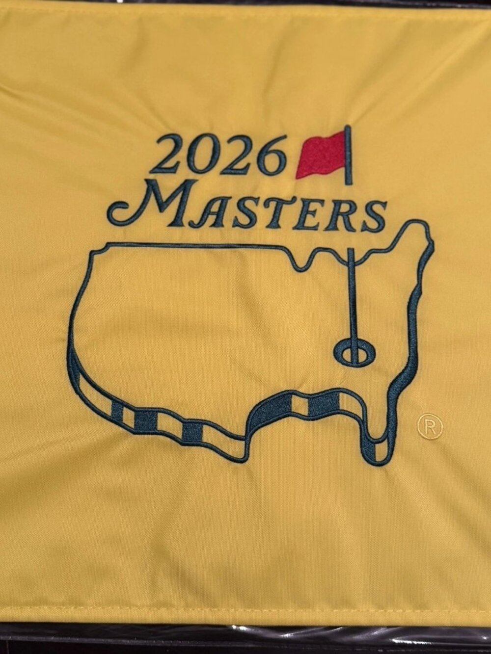2026 Masters Pin Flag Augusta National  Golf Club Brand New - Picture 2 of 4